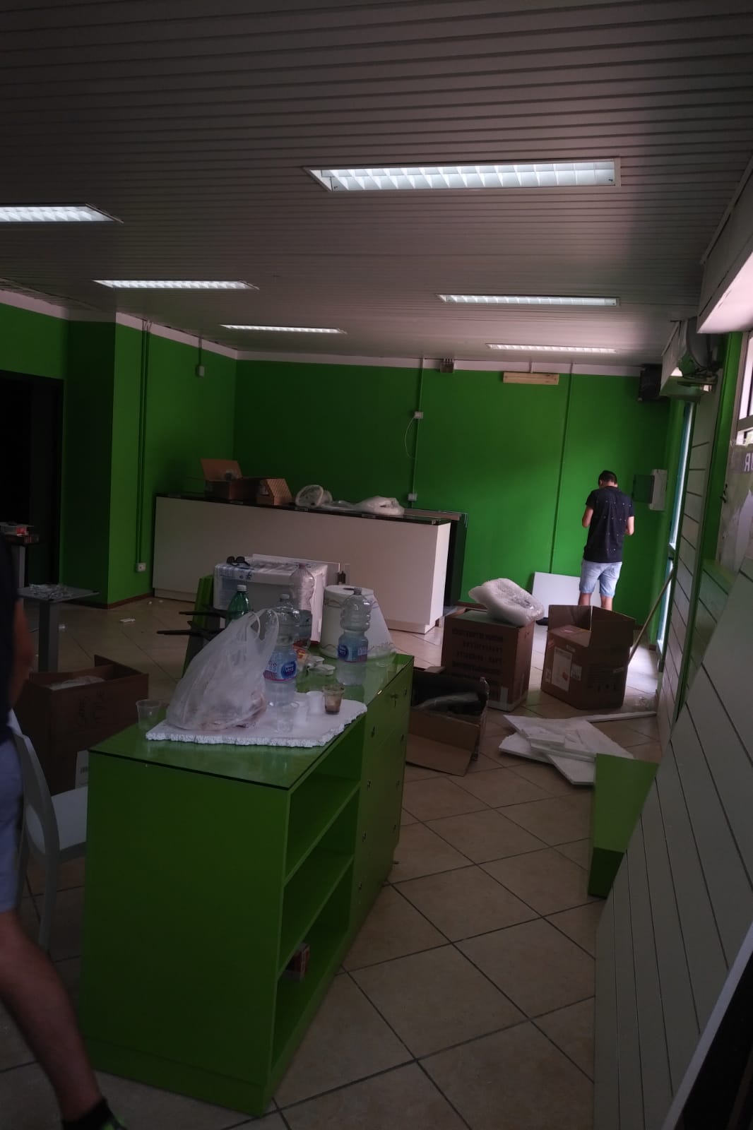 Allestimento store Games Time, fase 1